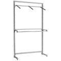 Ropa de rack de aluminio ambiental ropa secado bastidor/pared percha montada estante